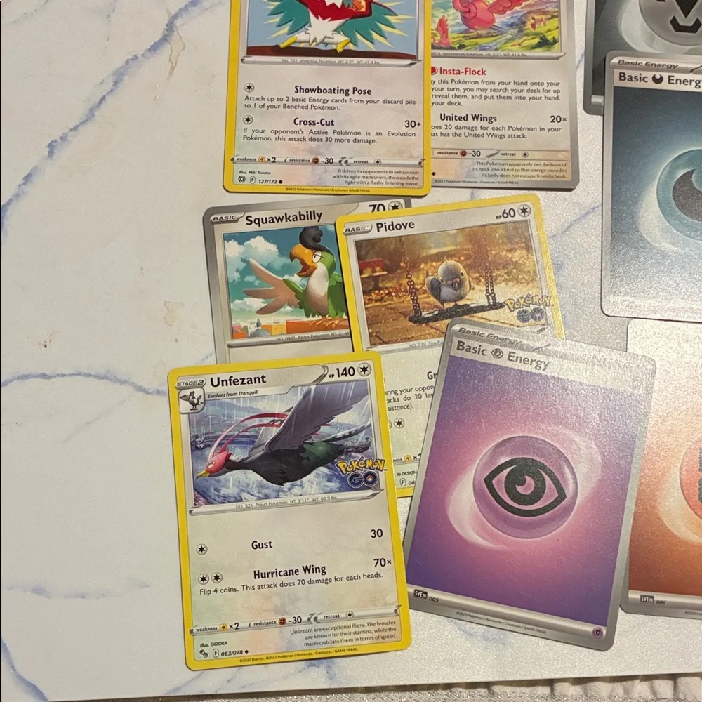 Assorted Pokeman Trading Cards Collection + pins, & 1other card game - Picture 7 of 8